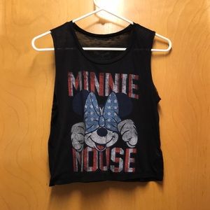 Disney Minnie Mouse American Crop Top